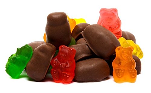 Ositos de gomita cubiertos de chocolate con leche - 11 lbs