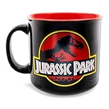 Jurassic Park Logo - Taza de cerámica (20 oz)