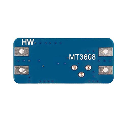 Dorhea DA11885-1 5Pcs Mt3608 Dc-Dc Step Up Boost Power Converter 2A Module Adjustable Step Up Voltage Regulator Board Voltage 2-24V To 5V-28V Output Voltage thumb #4
