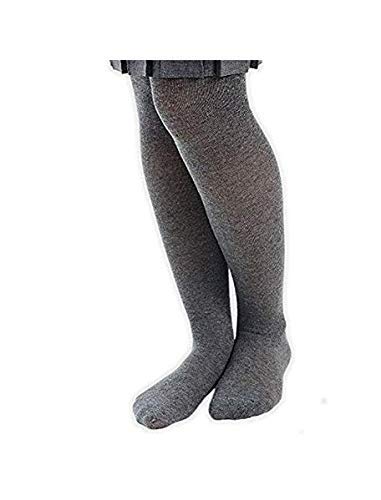 BonninGirls Cotton Rich Nifty Plain School Tights Ages (0-11) Years Assorted Colors 3 pack