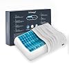 New Generation – Technogel Original Anatomic Orthopädisches Nackenstütz-Kopfkissen Antibakteriell,HWS-Gel-Kissen für Rücken-& Seitenschläfer inkl. Kissenbezug