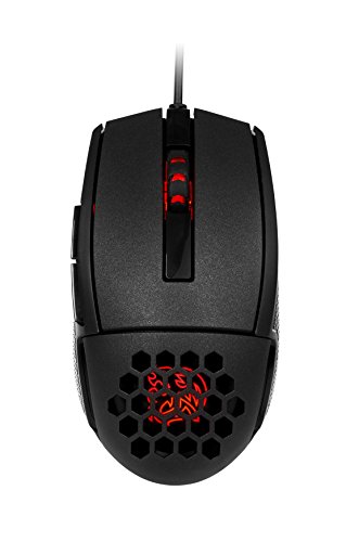 Thermaltake Tt e SPORTS Ventus R 5000 DPI 16.8 Million Colors RGB Software Performance Monitoring Optical Gaming Mouse MO-VER-WDOOBK-01