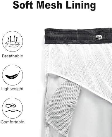 ELETOP Mens Swim Shorts 9 inch Bathing Suit with Mesh Lining - 5