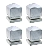 Tsnamay 4 Pcs Gray Square 3.15