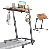 Walking Pad Desk with Tilt Top, Adjustable Standing Desk for Treadmill
