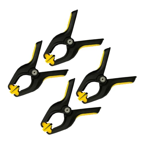 BESPORTBLE 4 pièces Pince Fixation Écran LCD pour Réparation Téléphone Portable Serre Écran Stable avec Coussinets Éponge Outil pour Maintien Précis