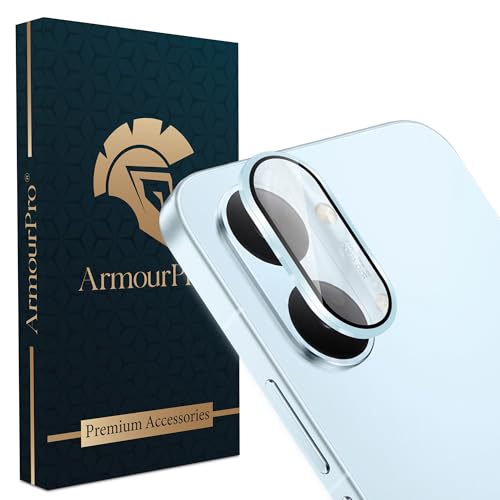 Image of ArmourPro Camera Lens Protector for Poco X8 Pro Max Tough HD Individual Aluminum Alloy Rings 9H Camera Cover, Scratch-Resistant,Camera Lens Protection| Blue, 1 Pack