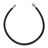 Trident Easy Grip Rubber 3/8 Inflator Hose for Dry Suit (32 Inches)