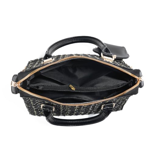 Image of Quilted Crossbody Purse Women Shoulder Bag with Flap Handbag Side Purse Evening Clutch with Adjustable Chain Strap