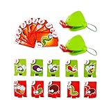 Chamäleon Zungen Spiel - Lustige Interaktive Spielzeuge für die Hand-Auge-Koordination,Chamäleon Klebende Zunge Spiel,Für Geburtstagsfeiern Themen Events Feiertags Versammlungen