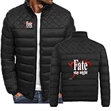 MYYLY Chaquetas de plumón con Cremallera para Hombre, Abrigo de Invierno cálido y Moderno, Chaquetas Acolchadas Casuales a Prueba de Viento, Chaquetas Acolchadas de algodón Exteriores,A-L