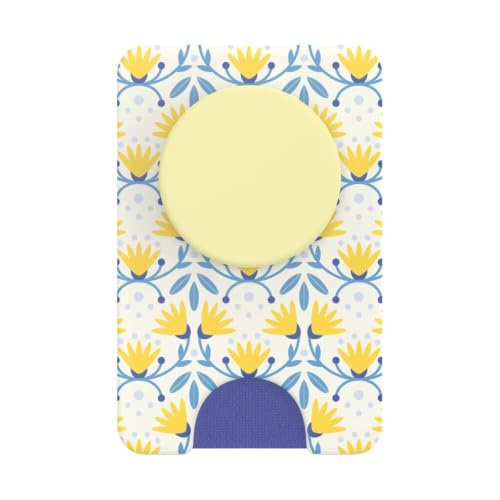 Image of PopSockets Adhesive Phone Wallet with Grip- Tea Towel