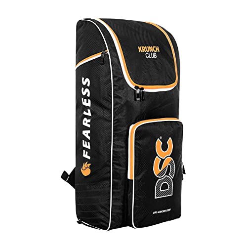 Image of DSC Krunch Club Cricket Kit Bag - Large Capacity Sports Equipment Travel Bag for Players