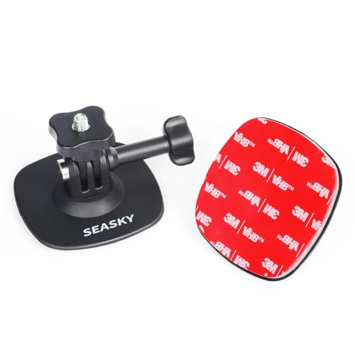 Soporte adhesivo flexible para casco SEASKY A1 contra caídas de cámaras Insta360 X4 y GoPro 13