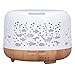 Dyfuzor olejków eterycznych, nawilżacz LED, nawilżacz aromaterapeutyczny 300 ml, cichy przenośny mini nawilżacz z kolorową lampką nocną do domu(EU)