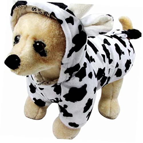 Disfraz para perro con diseño de vaca tamaño L miniatura 7