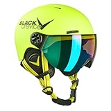 carrera skihelm gelb LANGLEBIG & ROBUST - Der Kinderskihelm wird im speziellen In-Mould-Verfahren hergestellt - Das Ergebnis ist eine absolut stabile besonders schlagfeste und extrem leichte Helmstruktur