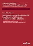Rechtsbeistand und Prozesskostenhilfe in Verfahren zur Vollstreckung eines Europaeischen Haftbefehls: Unter besonderer Beruecksichtigung der EU-Richtlinie ... und Europäisches Strafverfahrensrecht 20)