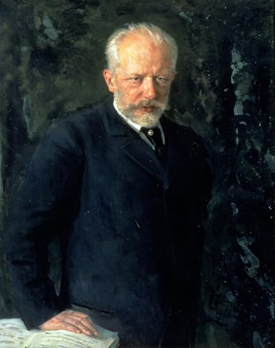 Tableau moderne Tchaïkovski impression sur toile de maître 60x90 cm