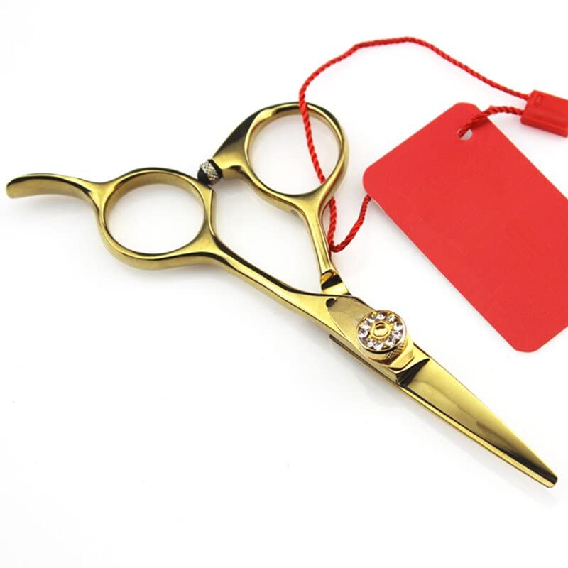 Forbici da Parrucchiere Professionali da 4 Pollici in Acciaio 440C per Sopracciglia, per Trucco E Taglio dei Capelli.