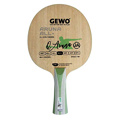 Gewo Aruna Carbon All+ bois pour progresser en club de tennis de table
