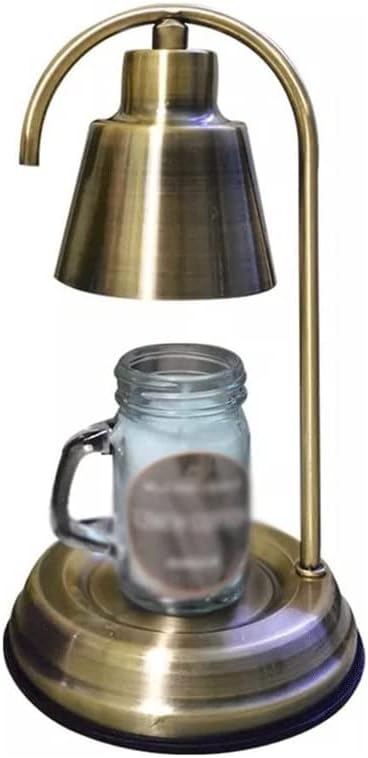 NOBRIM Candle Heater Metal Candle Melting Lamp Dimmable Candle Wax Melting Lamp Candle Lamp Atmosphere Lamp for Bedroom Bathroom Bedside Indoor