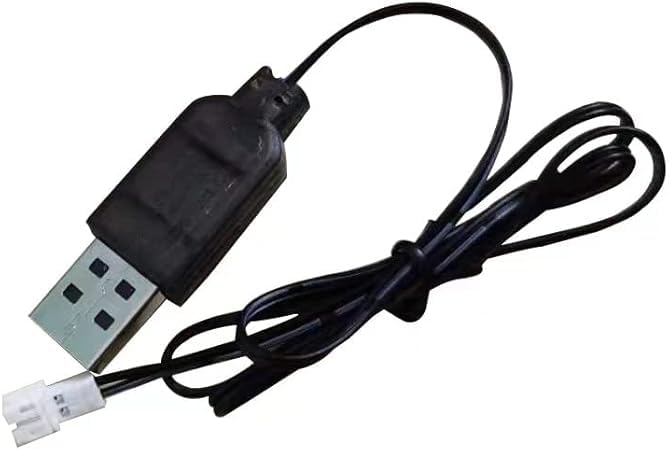Betteryseler 1pc 3.7v USB Charger Cable with JST-PH 2P/2.0 Female Forwarder Plug for 3.7v RC Quadrotor Battery, Lipo/Li-ion Battery