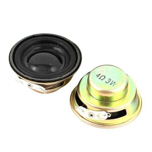10pcs Mini Speakers 3W 4R Amplifier Rubber Gasket Loudspeaker Trumpet 3 Watt 4 Ohms Speaker Horn Diameter 40MM DIY Kit New 2025 for Arrival High for Quality