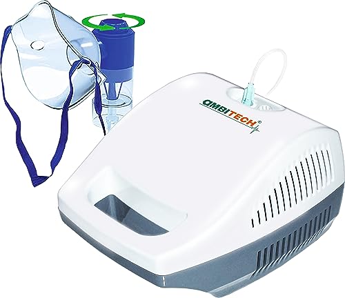 AmbiTech Easy Nebulizer Machine With 2 Year Replacement Warranty For Adults & Kids