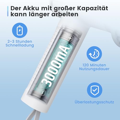 FIVAVA Elektrische Reinigungsbürste,Electric Cleaning Brush,Spin Scrubber,2 Reinigungsmodi Elektrische Bürste zum Putzen,Fugenbürste Elektrisch Geeignet für Zuhause