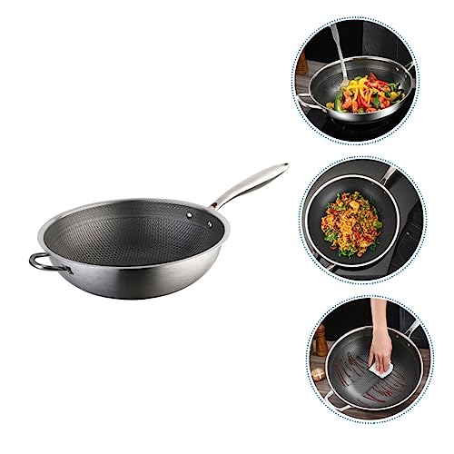 Wok de acero inoxidable ligero SOLUSTRE para stir-fry miniatura 4