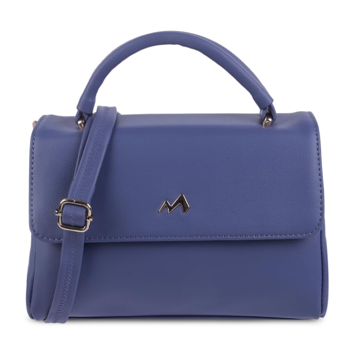 Image of Metro Women Classic Textured Handbag with Detachable Strap