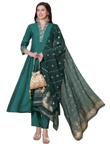 Kurta uni en viscose pour les fêtes de famille et sorties élégantes