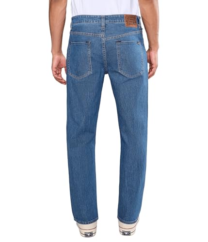 Image of Volcom Men's Solver Stretch Denim Jeans-Modern Fit Pant