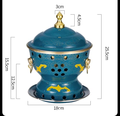 Olla pequeña de cobre para una persona 18 cm tradicional china miniatura 3