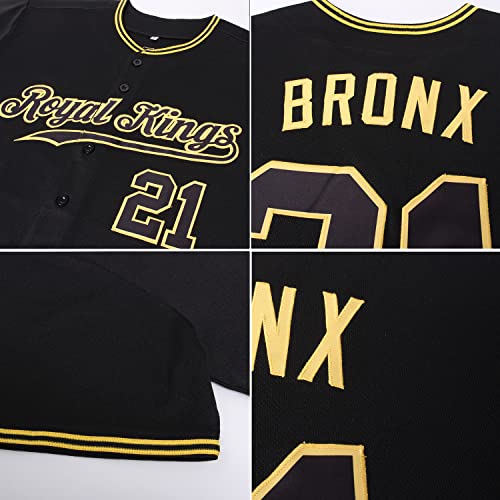 Camiseta de béisbol personalizada para hombre, mujer y jóvenes con rayas desvanecidas estilo hip hop, uniforme deportivo con nombre y número bordados miniatura 5
