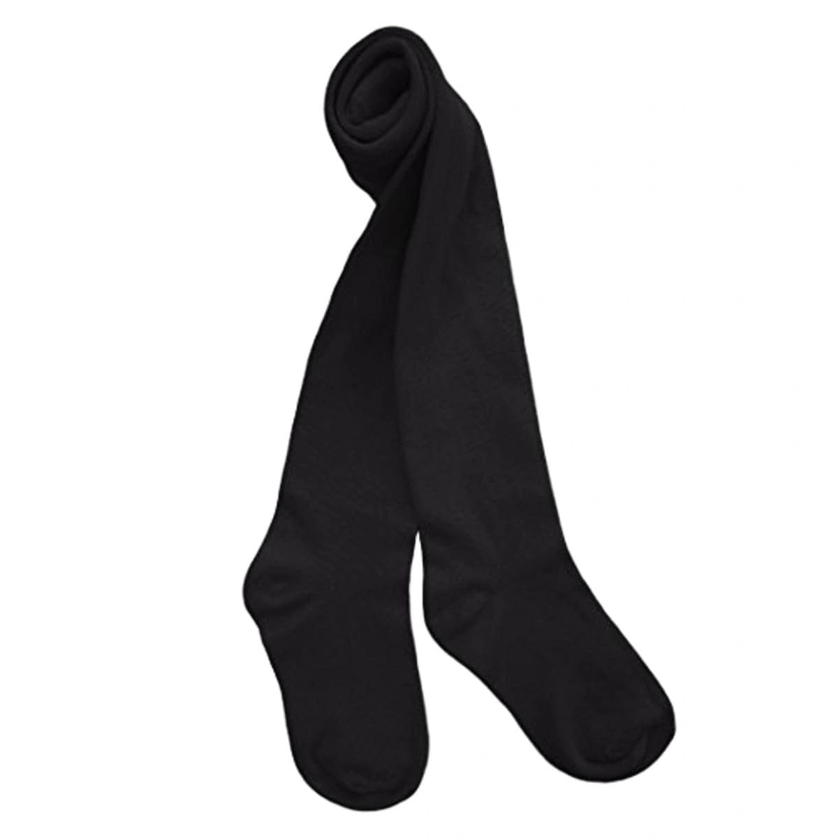 Country Kids Girl's Luxury Warm Winter Tights, 6-8 Years (Manufacturer Size:6-8 years), (Black)