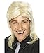 Perruque blonde de rock-star homme
