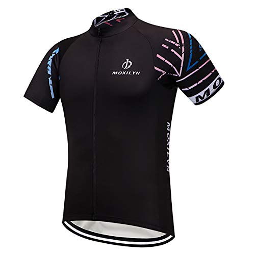 Moxilyn Maillot Ciclismo para Hombre Ropa de CiclismoMaillot BTT...