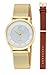 ETT Eco Tech Time Funk Solar Damen Uhr Analog mit Edelstahl,Leder...