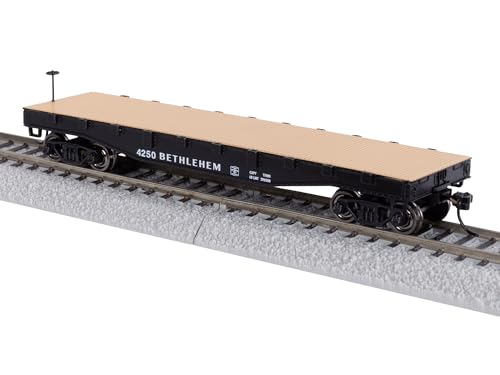 Lionel Bethlehem Steel #4250 HO Gauge Model Train Flatcar, Railroad