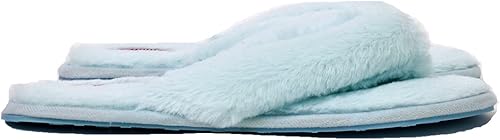 Millffy Pantuflas mullidas con puntera abierta para verano, cálidas, cómodas, para mujer