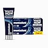 Mentadent Dentifricio White Now Anti-macchia, Dentifricio Sbiancante con White-Correct e White-Infinity Technology, 2x75ml
