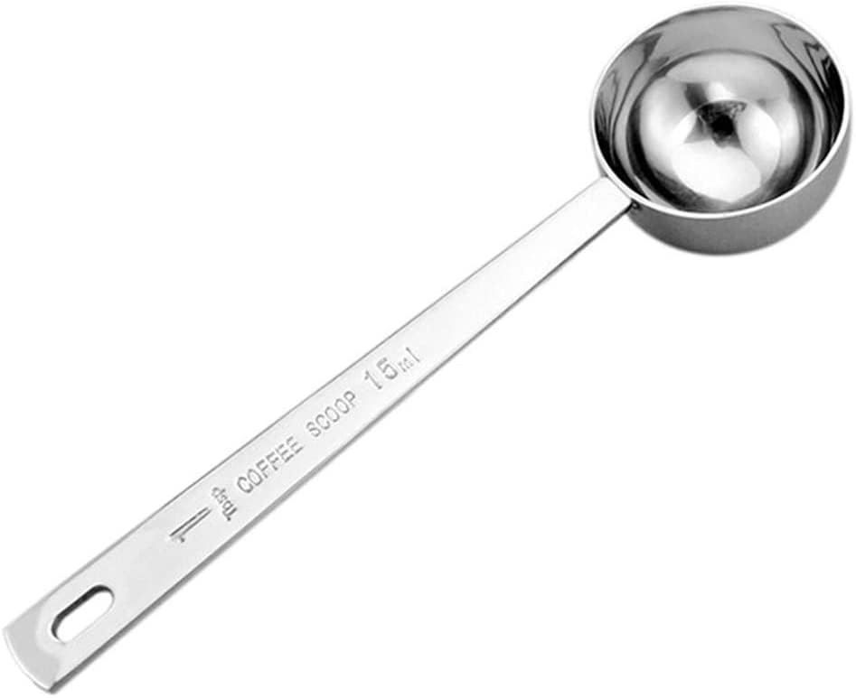 Cucchiaino da caffè in acciaio inox 304 15 ml dosatore oro rosa