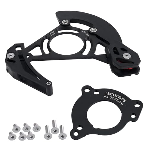 BESNIN Chain Guide ISCG-05 Mountain Bike Chain Guide Bike MTB Chain Guide for 1x System Black or Purple (Black)