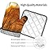 Oats Printed Heat-Insulating Gloves Set, Suitable for Microwave ovens, ovens, Cooking, Protect Your Hands,