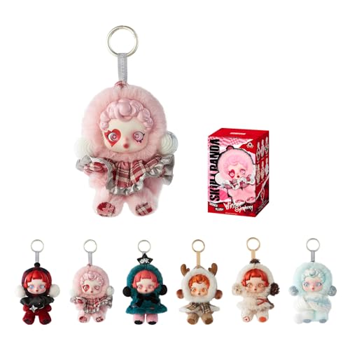 POP MART SKULLPANDA Winter Symphony Series, Blind Box Figures, Random Design Figures Collectible Toys Home Decorations, Holiday Birthday Gifts, Single Box