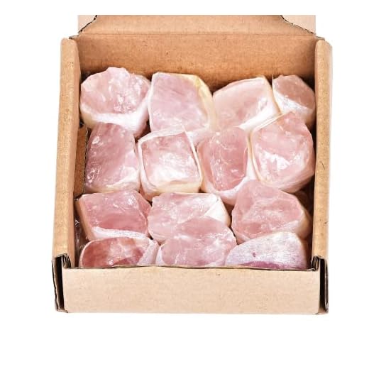 JIC Gem 12-16Pcs 0.7 Lbs Irregular Shape unpolished raw Madagascar Natural Rose Quartz Crystals and Healing Stones,0.9KG Gemstone Crystal Bulk Rough Stones