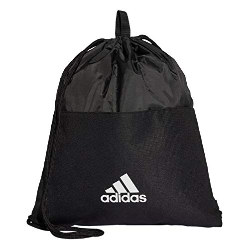 Adidas 3s Gymbag Bolsa de cuerdas para el gimnasio  25 cm  Negro Blanco
