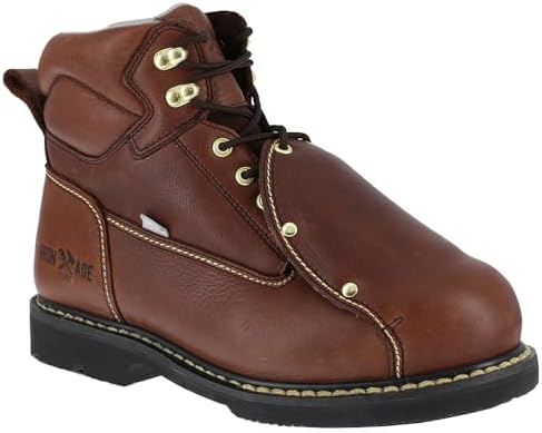 Iron Age Groundbreaker Men's Safety Toe Industrial Boot Brown - 9 Medium | Image 1